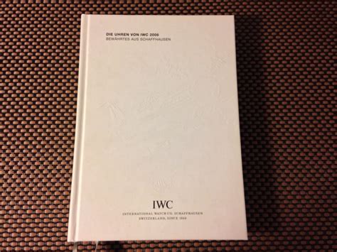 ebay kleinanzeigen iwc katalog sammelband 2006